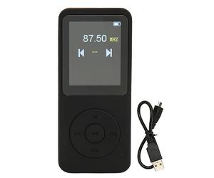 Ouitble MP3 Player Bluetooth 5.0 Portable Music Player with HiFi Lossless Sound Built in HD Speaker FM Radio Multifunction MP3 MP4 Player for Outdoor Travel and Daily Commute ABS M