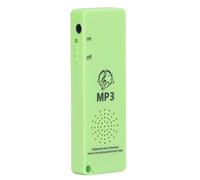 Ouitble MP3 Player Portable Mini Music Player with Lossless Sound Quality Long Battery Life Supports 64GB Memory Card Multifunctional for Students and Audiobook Lovers ABS Material (Green)