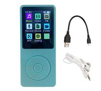 Ouitble MP4 Player Portable Ultra Thin 1.8 Inch LCD Media Music Player with 32GB Memory Support for Students Gym Workouts ABS Material (Blue)