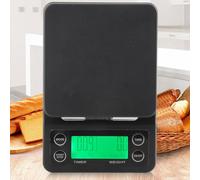 Ouitble MS-K07 0.1g~3kg LCD Digital Coffee Scale Electronic Scale with Backlight for Home Kitchen Use