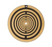 Ouitble Polarization Energy Disk Positive Energy Disc for EMF Radiation Protection Balancing Negative Energy for Meditation Home Office 3 Inch PCB Material