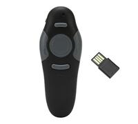 Ouitble Presentation Clicker Wireless Presenter Remote 2.4GHz USB PPT Clicker with 49.2ft Range Plug and Play Ergonomic Design for Teachers Professionals Presentations Meetings Cla