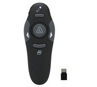 Ouitble Presentation Clicker Wireless Presenter Remote Ergonomic Handhold 2.4Ghz PowerPoint Clicker with Wireless for Speech Meeting Class Teachers Professionals