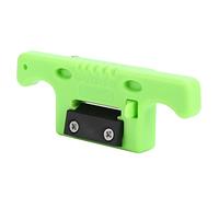 Ouitble Professional Cable Ribbon Stripper Fiber Loose Tube Buffer High Hardness Blades Fast Durable MSAT5 Tool for Fiber Optic Cable Stripping Green ABS 99x38x18mm