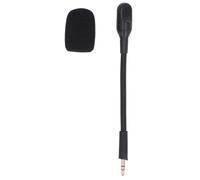 Ouitble Replacement Game Mic Noise Cancellation 3.5mm Headphone Detachable Microphone for Barracuda X Compatibility Gold Plated Jack 360 Degree Rotation Bendable Boom Mic ABS Spon