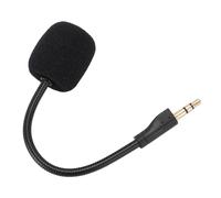 Ouitble Replacement Game Microphone for G PRO X Wireless Gaming Headsets 3.5mm Gold Plated Jack Noise Cancelling Gaming Mic Boom Arm with Foam Cover Detachable Plug and Play