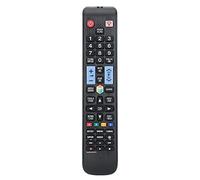 Ouitble Replacement TV Remote Control for AA59 00638A ABS Ergonomic Design Long Distance 10 Meters Compatible with PS51E8000GM PS60E8000GM PS64E8000GM Black