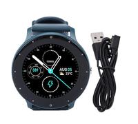 Ouitble Smartwatch 1.28 Inch Round HD Touch Screen BT Call AI Voice IP68 (Blue)