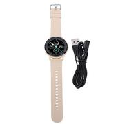 Ouitble Smartwatch 1.28 Inch Round HD Touch Screen BT Call AI Voice IP68 (Gold)