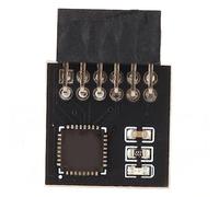 Ouitble TPM 2.0 Module SPI Interface High Performance Security Chip Encrypted Processor for Motherboard DDR4 Memory 12Pin SPI Module