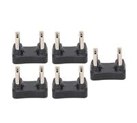 Ouitble Type C U Shape Adapter Male to Male 65W PD Fast Charging 480Mbps Data Transmission Compact Lightweight for Mobile Phones Tablets Laptops PVC Material 5 Pcs