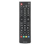Ouitble Universal Remote Control for TV AKB73715603 Replacement Multi Function TV Remote Control for LCD Television Black ABS Material
