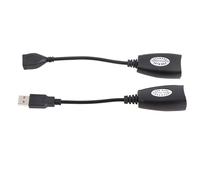 Ouitble USB 2.0 to RJ45 Ethernet Extension Extender Network Adapter Cable Wired Lan for OS X and Black 48g USB to RJ45 Converter for USB Cameras Printers Webcams Keyboards and Mic