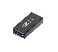 Ouitble USB C on USB 3.1 Adapter, 3.1 Coupling Socket on Socket Support 10GBPS for Laptop Tablet Phone