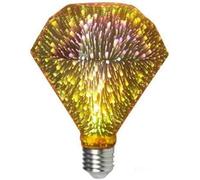 OUJIAHUI 3D Firework Bulb LED Light Vintage Bulbs, LED Bulb E27 AC 85-220V 4W G95 Retro Edison Bulb Starry Light for Holiday Christmas Decoration (Diamond 1)