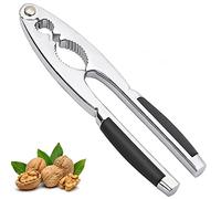 oujilet Nutcracker Pecan Cracker Nut Opener Lobster Cracker with Non Slip Grip, 17 cm, Metal Nut Cracker Tool for All Sorts of Nuts