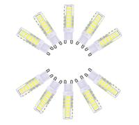 OUKAIDE 10 Pack G9 LED Bulbs 7W 2835LEDs LED lamp AC220-240V Cool White 6000k Super Bright LED Bulb 600LM Beam Angle 360 ° Ceramic Base G9 Non dimmable