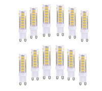 OUKAIDE 12 Pack G9 LED Bulbs 7W 2835LEDs LED lamp AC220-240V Warm White 3000k Super Bright LED Bulb 600LM Beam Angle 360 ° Ceramic Base G9 Non dimmable