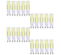 OUKAIDE 20 Pack G9 LED Bulbs 7W 2835LEDs LED lamp AC220-240V Cool White 6000k Super Bright LED Bulb 600LM Beam Angle 360 ° Ceramic Base G9 Non dimmable
