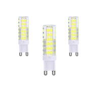 OUKAIDE 3 Pack G9 LED Bulbs 7W 2835LEDs LED lamp AC220-240V Cool White 6000k Super Bright LED Bulb 600LM Beam Angle 360 ° Ceramic Base G9 Non dimmable