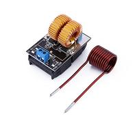OUKENS Heating Power Module, 5v-12v Zvs Low Voltage Switching Induction Heating Power Induction Heating Power Supply Module Tesla Jacob'S Ladder with Coil