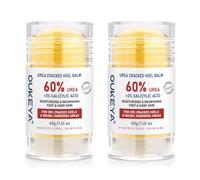 OUKEYA 2PCS 60% Urea & 2% Salicylic Acid Foot Stick, Intensive Urea Balm for Dry, Rough Skin, Cracked Heels & Calluses, Nourishing Formula with Shea Butter & Botanical Oils, 40g x 2