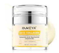 OUKEYA Anti-Wrinkle Neck Cream with Peptides & Collagen, Hydrating & Firming Neck & Décolleté Cream, Brightens Skin, Reduces Fine Lines & Wrinkles, 50g