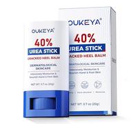 OUKEYA Urea Stick 40 Percent, Urea Foot & Hand Cream for Cracked Heels and Dry Skin, Urea Cream for Deep Moisturizing, Callus Remover Nourishes Soften, Travel Size, Easier Application, 20g