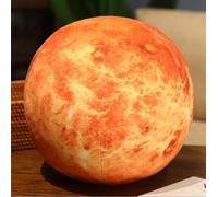 OUKEYI 10.6Inch/27cm Super Cute Sun Plush Soft Pillow, Soft and realisticNeptune, Jupiter, Uranus, Venus, Mercury stuffed plush toy for learning science, astronomy, space, blue planet, toy (Venus)