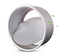 OUKEYI 10 Inch Round Cheesecake Pan,Aluminum Round Cake Panwith Removable Bottom, Anodized Aluminum Chiffon Cake Mold Baking Pan