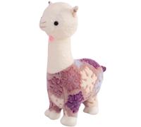OUKEYI 15.7" /40cm Alpaca Plush Toy, Llama Stuffed Animal snowflake alpaca plush toy Alpaca Plush Doll Gift for Girls Birthday Wedding Home Decor