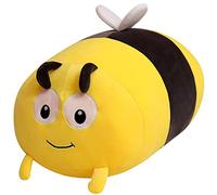 OUKEYI 15.7 Inch/40cm Bee Plush Toy, Bee Plush Pillow ，Soft Honeybee Hugging Pillows Plush Doll Gift for Kids Birthday Party,Christmas,Valentine