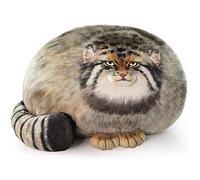 OUKEYI 15.7in/40cm Cat Plush Toy Pillow, Cute Steppe Stuffed Animal, Kawaii Fat Kitten Throw Pillow Doll, Big Plush Toys Gift for Girls Boys Girlfriend