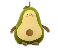 OUKEYI 15 Inch Snuggly Stuffed Avocado Fruit Soft Plush Toy Hugging Pillow Gifts for Kids, Girl, Boy, and FriendsBest Gift for Kids Christmas