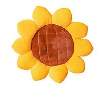 OUKEYI 19.6" Flower Floor Pillow Flower Shape Cushion Cute Seating Pad Sunflower Chair Cushion Oversized Throw Pillowfor Bed Car Couch Chair Sofa Office(50cm/19.6")