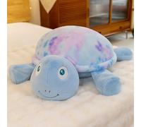 OUKEYI 40cm Turtle Plush Toy, Soft Turtle Teddy Pillow, Sea Turtle Stuffed Animals Ocean Tortoise, Gifts for Boys Girls, Birthday, Easter (blue)