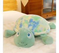 OUKEYI 40cm Turtle Plush Toy, Soft Turtle Teddy Pillow, Sea Turtle Stuffed Animals Ocean Tortoise, Gifts for Boys Girls, Birthday, Easter (green)