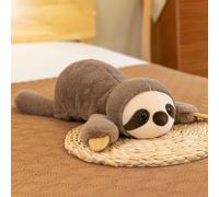 OUKEYI 45cm Weighted Stuffed Animals Sloth Plushies, Weighted Sloth Plush, Soft Pillow Toy for Kids Adults, Christmas & Valentines Gift