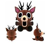 OUKEYI 99 Nights in the Forest Deer Plush Soft Stuffed Animal Doll Plush Toy for 99 Nights In The Forest Fans Halloween Birthday Gifts And Desktop Decor