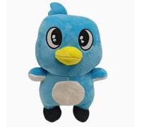 OUKEYI Cute Little Penguin Plush Toy, Sibling-Inspired Game Plush Adorable Cartoon Penguin Stuffed Animal Doll, Ultra-Soft Fluffy Plushie for Kids, for Girls Boys (Blue bird) 25cm