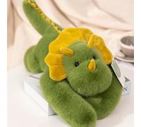 OUKEYI Cute Weighted Plush Animals - Panda Teddy Bear Dinosaur Stuffed Toys, Hugging Pillow for Anxiety Relief & Sleep Support for Kids & Adults (Dinosaur45cm)