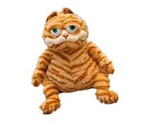 OUKEYI Fat Orange Cat Plush Fat Kitten Stuffed Animals Toy,Cat stuffed animal pillows,kawaii cartoon cute lazy cat Japanese plush toys, gifts for children and girls (Orange, (30cm)