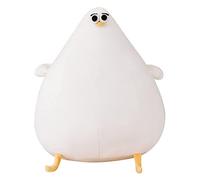 OUKEYI Funny Plush Seagull Pillow, Simulation Cute Fat Chicken Doll Toys, Soft Stuffed CushionsChicken Plush Pillow Floor Mat Kawaii Festival Gifts (26cm)