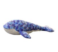 OUKEYI Humpback Whale Kids Plush Toy Pillow,Large Blue Whale Stuffed Animals Toy Sea Life Plushie Plushie Fish Gifts (70cm/27.6in)