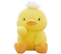 OUKEYI Plush DucklingsSoft Stuffed Animals，Velvet Duck Stuffed Animals Soft for Toddlers Kids Boys Girls (Yellow 23 cm)
