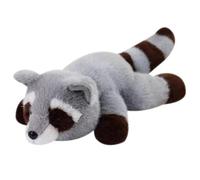OUKEYI Raccoon Plush Stuffed Animal- Raccoon Plush Pillow Plushies, Sleeping Raccoon Plush Toy,Birthday Gifts for Kids Girls Boys 35cm