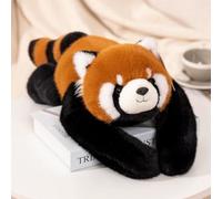 OUKEYI Weighted Plush Animals for Kids & Adults - Panda Teddy Bear Dinosaur Stuffed Toys, Hugging Pillow for Anxiety Relief & Sleep Support 45cm raccoon