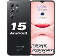 OUKITEL C1 Pro Mobile Phones (2025) - 16GB+256GB/1TB, Android 15 Smartphone, 5150mAh, 6.52" HD+ Display, 13MP Camera, Dual 4G SIM Free Unlocked Mobile Phone, 3 Card Slots/Fingerprint/3.5mm Jack