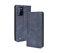 Oukitel C25 Case [Wallet Case] [Kickstand] [Card Slots] [Magnetic Flip Cover] Compatible with Oukitel C25 Smartphone(Blue)
