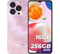 OUKITEL C3 Mobile Phone, Newest 2025, 256GB ROM/1TB TF, 6.5’’HD+ Waterdrop Display, 5000mAh Battery, Sim-Free & Unlocked Mobile Phones, 4G Dual SIM Android Phone, 3.5mm Jack, OTG, Case - Pink